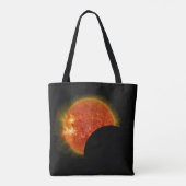 Zonneknipsel in uitvoering tote bag (Achterkant)