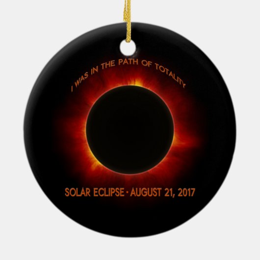 Zonneknipsel Keramisch Ornament (Achterkant)