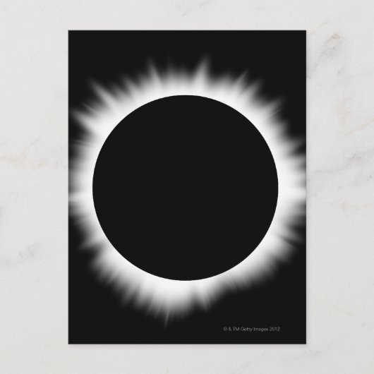 Zonneknipsel met Corona Briefkaart (Voorkant)