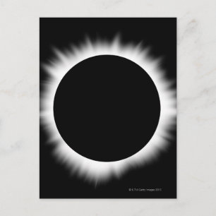 Zonneknipsel met Corona Briefkaart