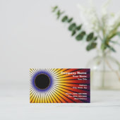Zonneknipsel Visitekaartje (Staand voorkant)