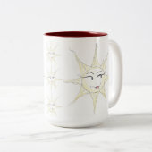 Zonnekoffie-mok Tweekleurige Koffiemok (Voorkant rechts)