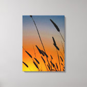 Zonnekorrels — Landschapsschilderdruk Canvas Afdruk (Voorkant)