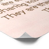 Zonnekunstgedicht "Zij zijn verpleegsters" 14x11-P Poster (Hoek)