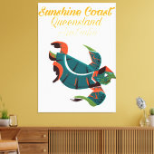 Zonnekust Queensland Australië Reisposter Canvas Afdruk (Insitu (Woonkamer))