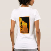 Zonnekweervrouw T-shirt (Achterkant)