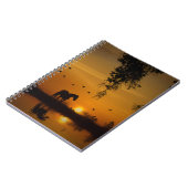 Zonneland voor paardenwater notitieboek (Linkerzijde)