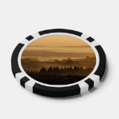 Zonnelandschap Pokerchips (Enkel)