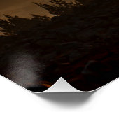 Zonnelandschap Poster (Hoek)