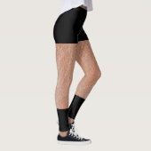 Zonneleggen en Fake Black Shorts Leggings (Rechts)