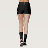 Zonneleggen en Fake Black Shorts Leggings (Achterkant)