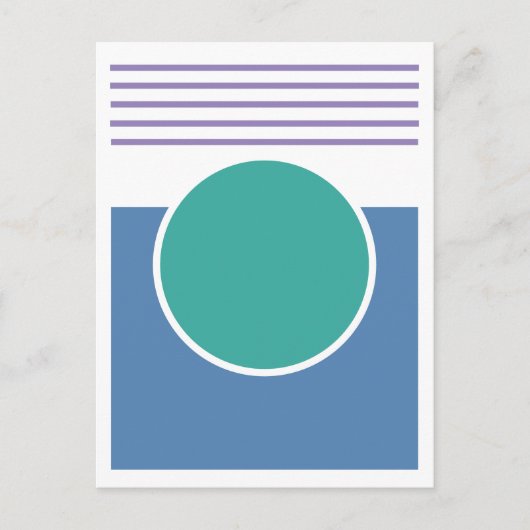Zonnelicht Abstract Ontwerp Briefkaart (Voorkant)