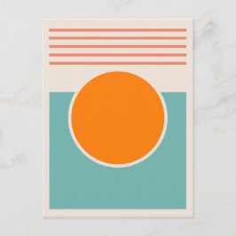 Zonnelicht Abstract Ontwerp Briefkaart