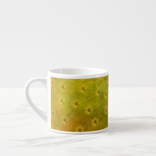 Zonnelicht Mixed Media Espresso Kop (Links)