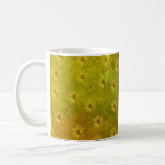 Zonnelicht Mixed Media Koffiemok (Links)