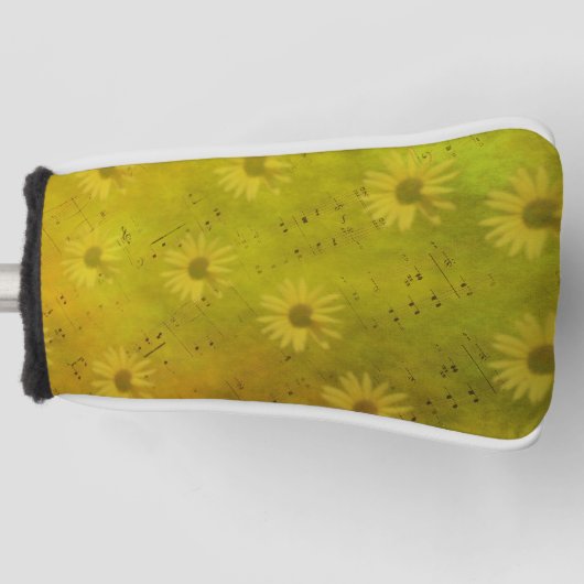 Zonnelicht Mixed Media Worpkussen Golfheadcover (Voorkant)
