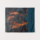 Zonnelicht op majestueuze bergen wandkleed (Voorkant (horizontaal))