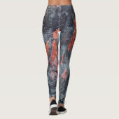 Zonnelicht op sneeuwbergen leggings (Achterkant)