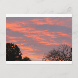 Zonnelicht op wolken, Ohio Briefkaart