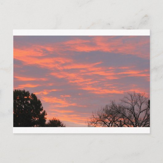 Zonnelicht op wolken, Ohio Briefkaart (Voorkant)