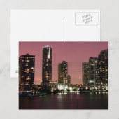 Zonnelicht over Miami na een storm Briefkaart (Voorkant / Achterkant)