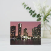 Zonnelicht over Miami na een storm Briefkaart (Staand voorkant)