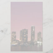 Zonnelicht over Miami na een storm Briefpapier (Voorkant)