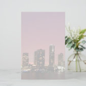 Zonnelicht over Miami na een storm Briefpapier (Staand voorkant)