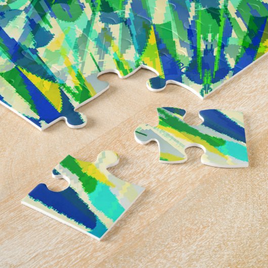 Zonnelicht verdorven.... legpuzzel (Zijkant)