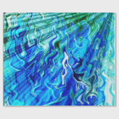 Zonnelicht Zee Rays..... Cadeaupapier (Vlak)