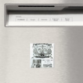 Zonnelichte zeepreclame magneet (Insitu (Vaatwasser))