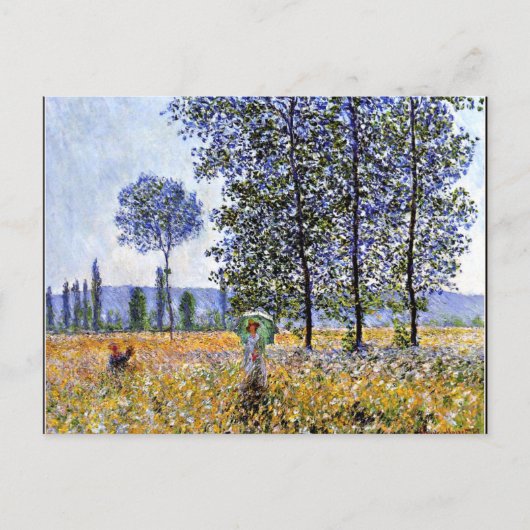 Zonnelichteffect onder de bevolking, indrukwekkend briefkaart (Voorkant)