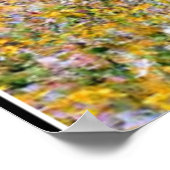 Zonnelichteffect onder de Poplars, Impressionisme Poster (Hoek)