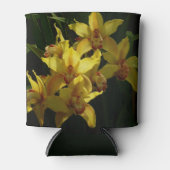 Zonnelichtgele orchideeën Floral Blikjeskoeler (Voorkant)