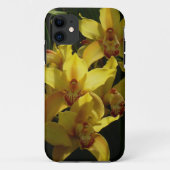 Zonnelichtgele orchideeën Floral Case-Mate iPhone Case (Achterkant)