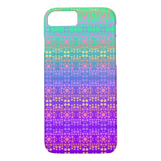 Zonnelichtinspiratie Twilight-cirkel Funky Color Case-Mate iPhone Case (Achterkant)