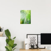 Zonnelichtschaduwen Poster (Thuiskantoor)