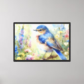 Zonnelied Zangvogel Canvas Afdruk (Voorkant)