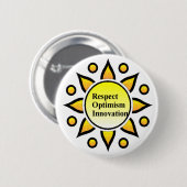 zonnelogo ronde button 5,7 cm (Voorkant /achterkant)