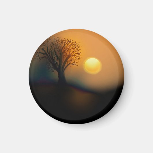 Zonnemagneet Magneet (Voorkant)