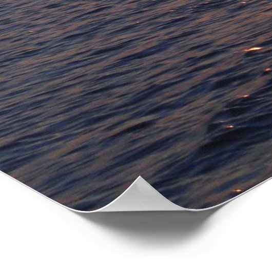 Zonnemeer (verticaal) poster (Hoek)