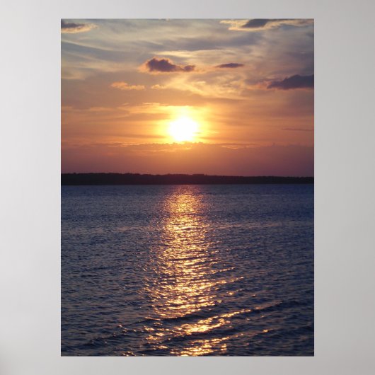 Zonnemeer (verticaal) poster (Voorkant)