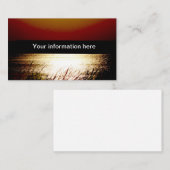 zonnemeer visitekaartje (Voorkant / Achterkant)