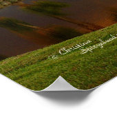 Zonnemeervogels verspreiden gedicht Poster (Hoek)