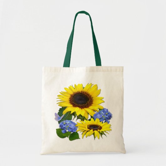 ZONNEMERS EN HYDRANGEAS ~ Budget Tas (Voorkant)