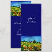 ZONNEMERS EN LAND IN TUSCANY, KAART (Voorkant / Achterkant)