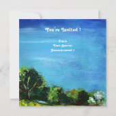 ZONNEMERS EN LAND IN TUSCANY, KAART (Achterkant)