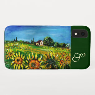 ZONNEMERS EN LANDBOUW IN TUSCANY MONOGRAM Case-Mate iPhone CASE