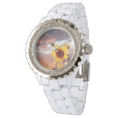 ZONNEMERS EN SUMMER MET PINKCLOUDS HORLOGE (Gekanteld)