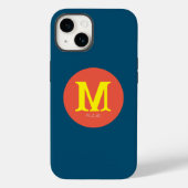 Zonneminimummonogram Case-Mate iPhone Case (Achterkant)